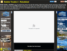 Tablet Screenshot of bubble-trouble3.com